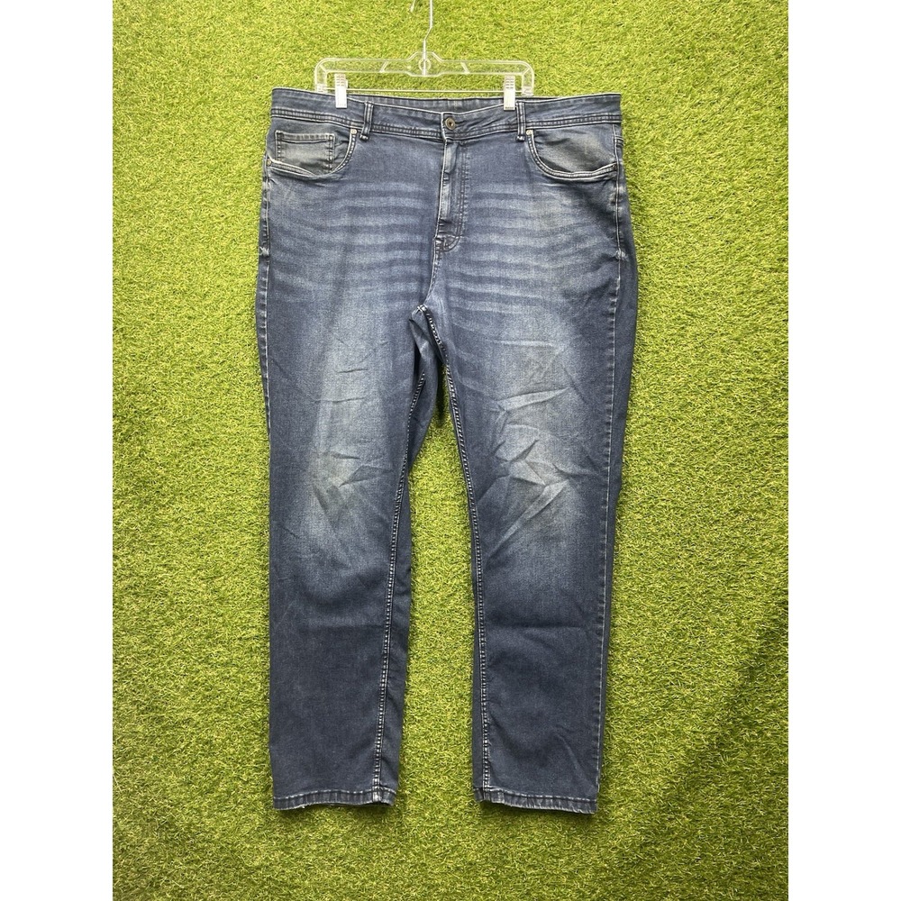 The Perfect Jean NYC Mens 42x34 Athletic Fit Medium Wash Stretch MR Denim Casual